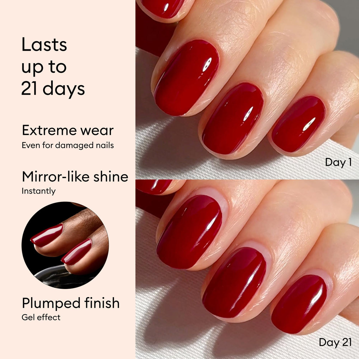 Manucurist Green Flash Gel Nail Polish Kit with LED Lamp
