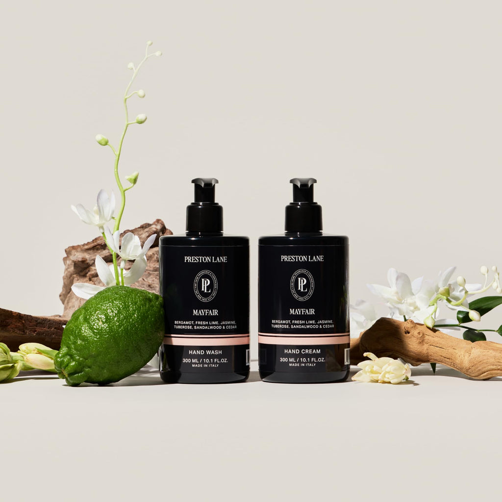 Preston Lane Scented Hand Wash & Hand Cream Set, 2-Piece