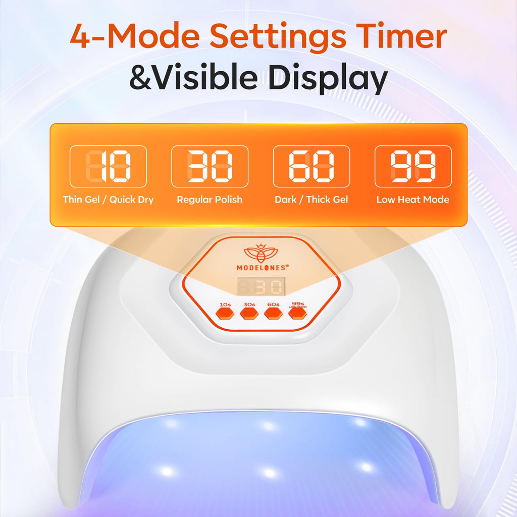 Modelones UV LED Nail Lamp for Gel Polish