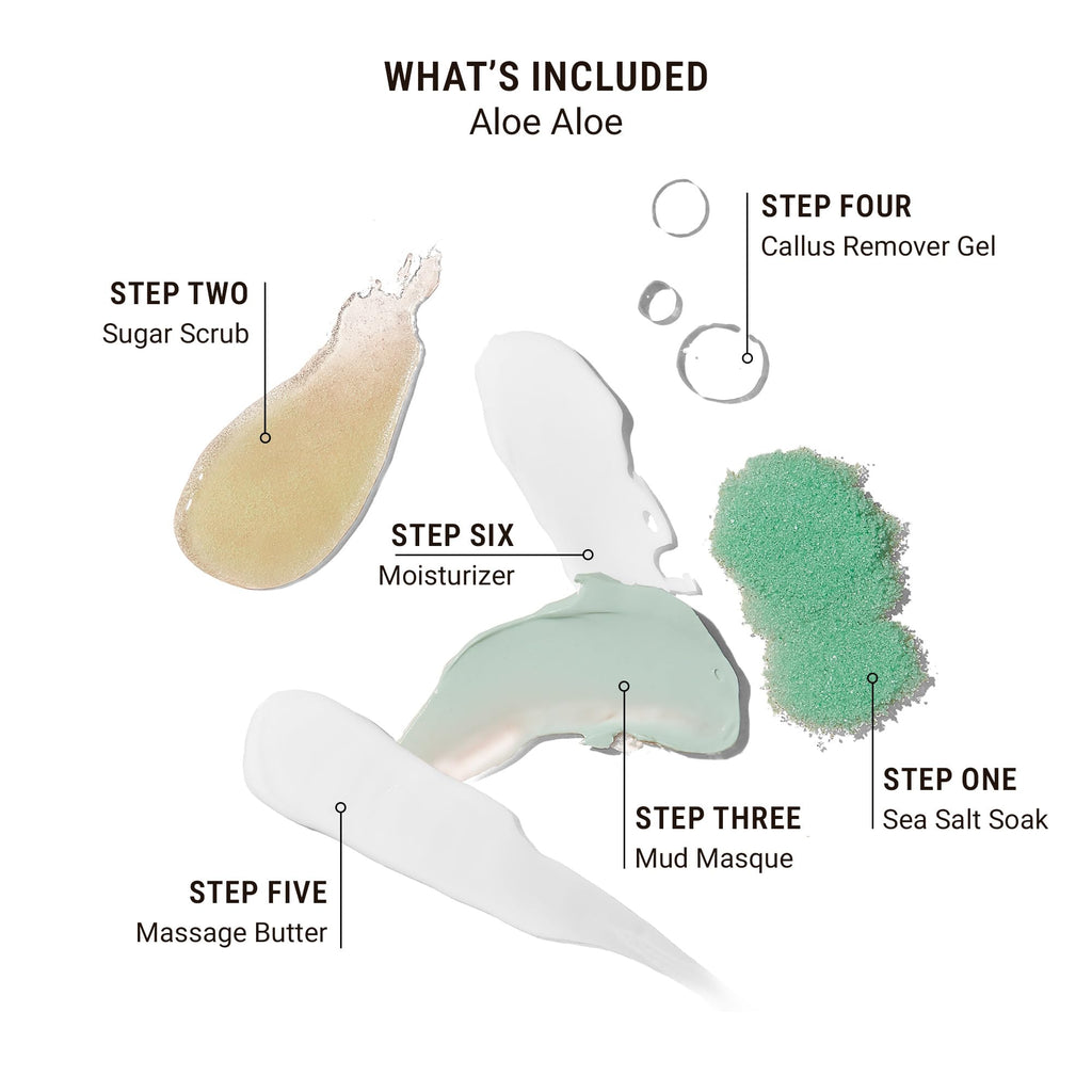 VOESH Pedi in a Box Ultimate 6-Step Pedicure System