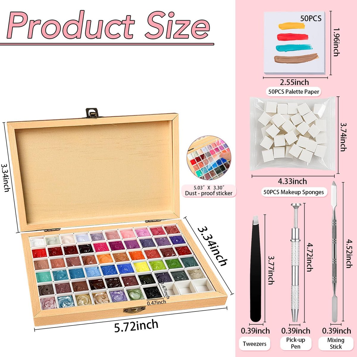 Multi-Use No-Wipe Patting Gel Nail Art Polish