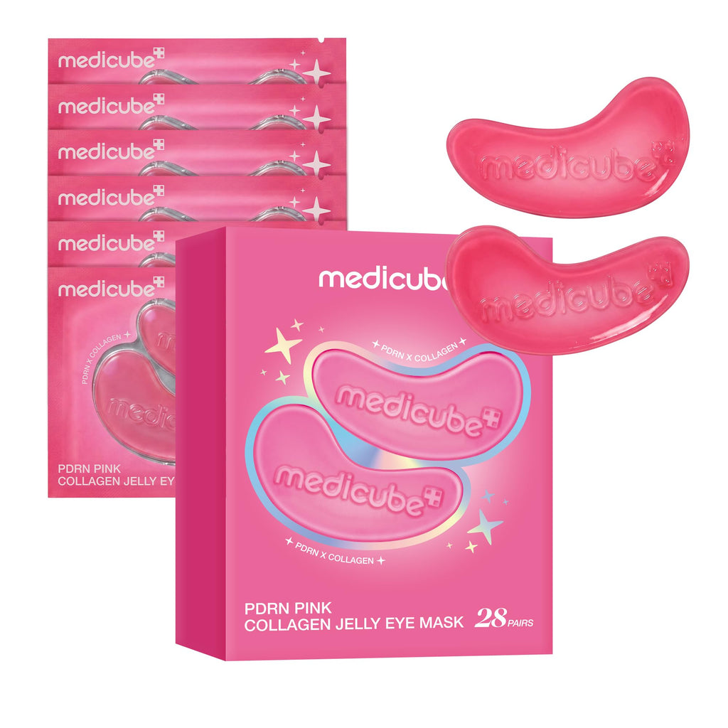 medicube PDRN Pink Collagen Jelly Hydrogel Eye Masks