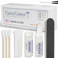 CurveCorrect Ingrown Toenail Treatment Kit with Clear Nail Braces