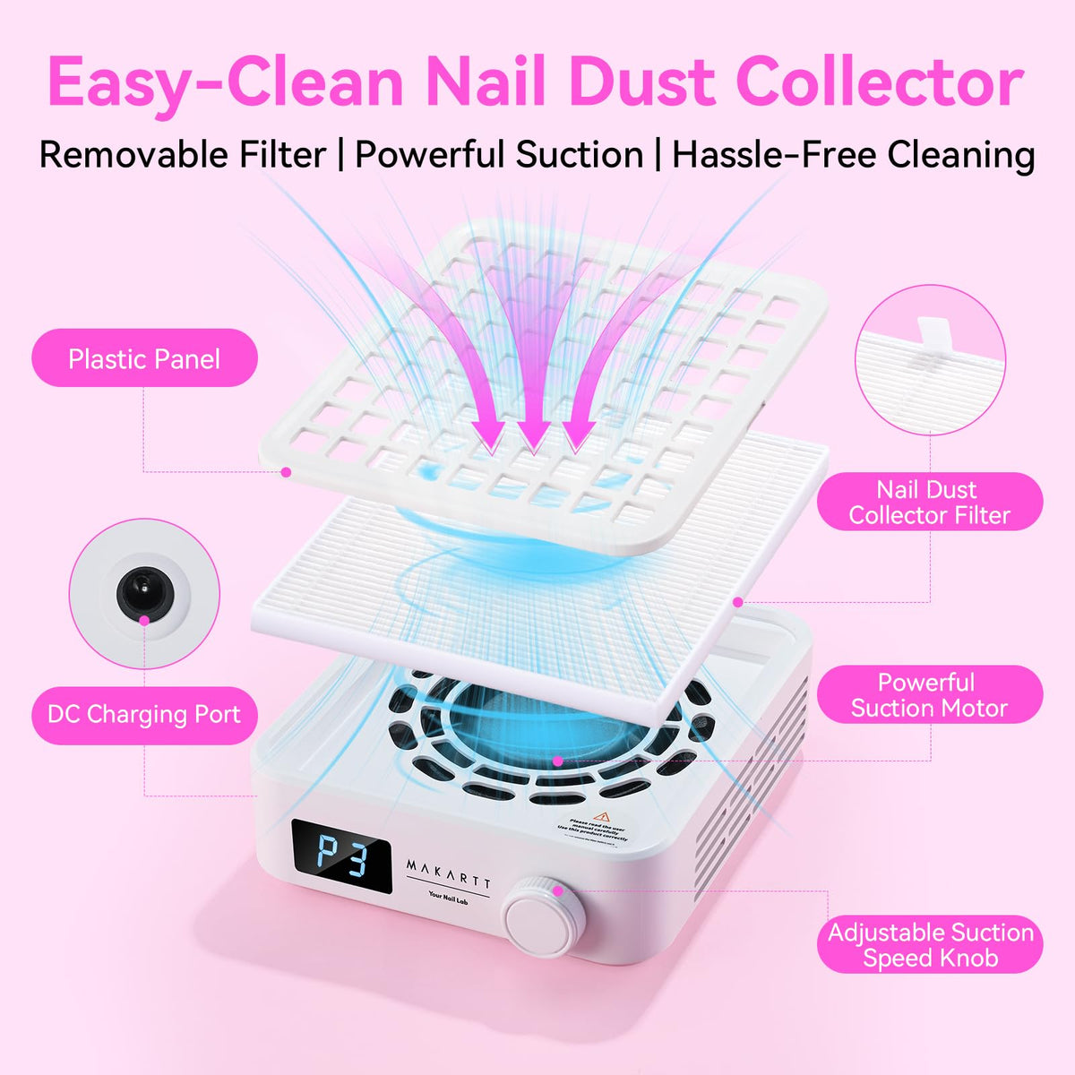 Nail Dust Collection Products