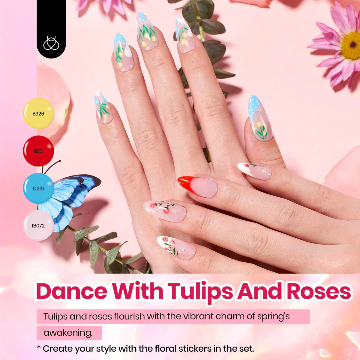 Beetles Gel Polish Set for DIY Nail Art