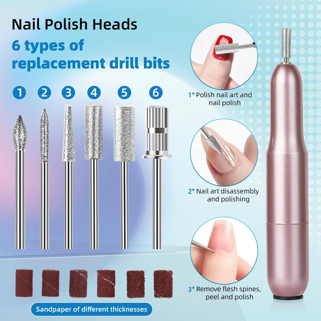 Multicolor Acrylic Nail Kit with Drill for Beginners