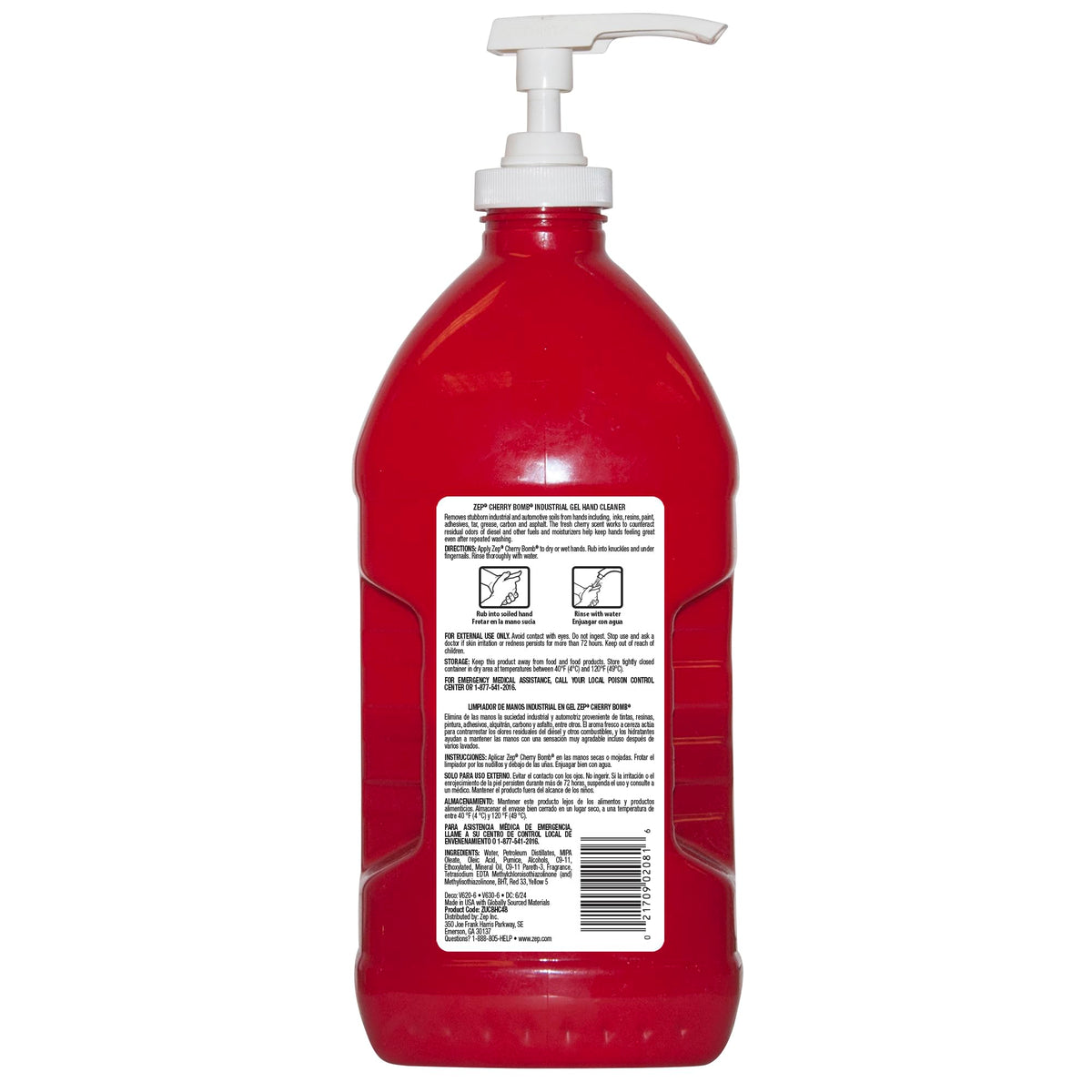 Zep Cherry Bomb Heavy-Duty Hand Cleaner
