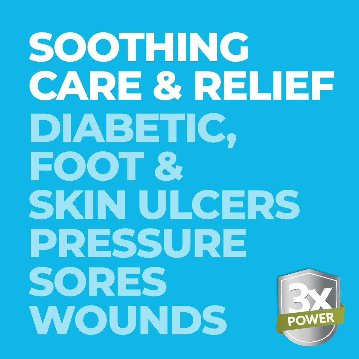 terrasil Foot Ulcer & Sore Relief Cream, Diabetic Foot Cream
