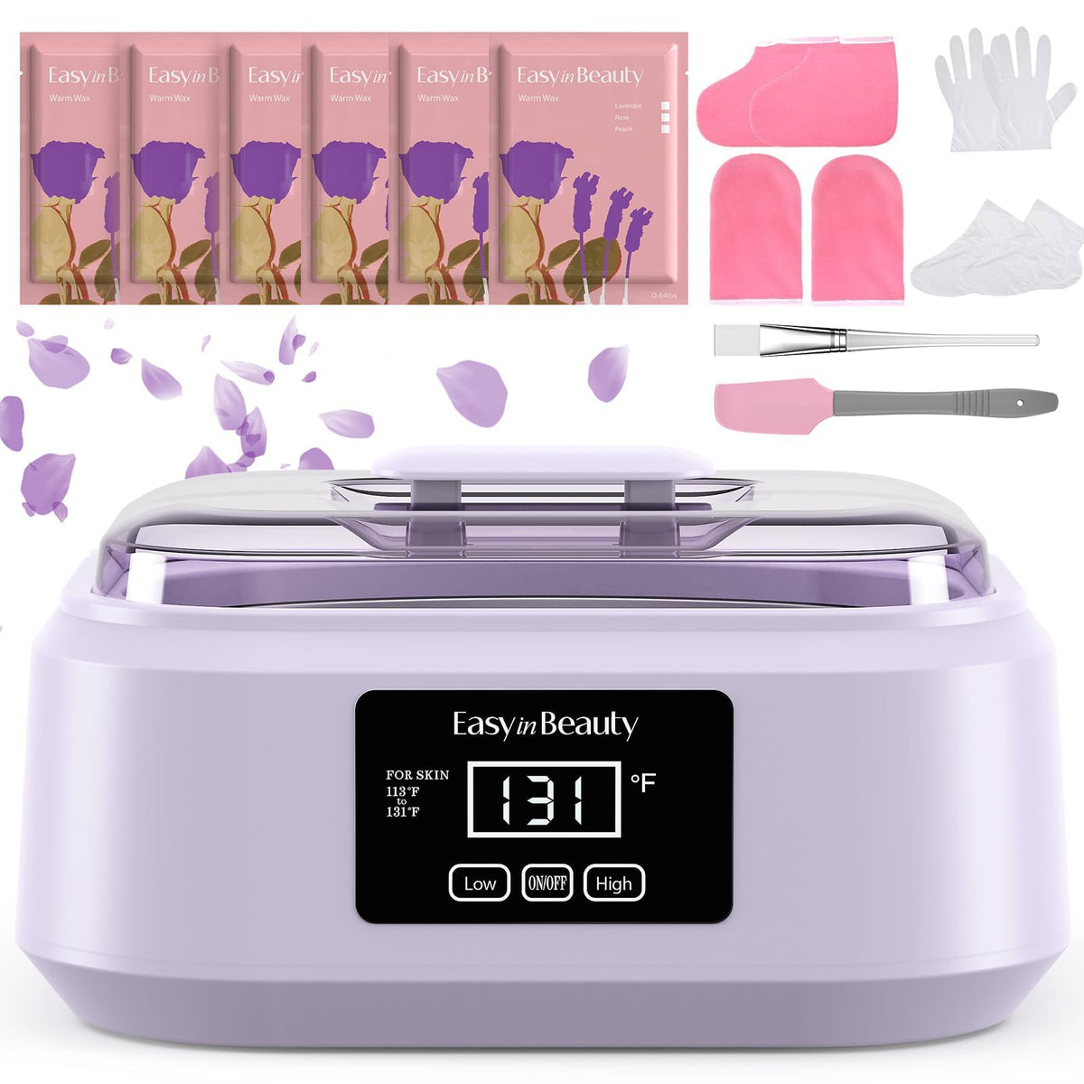 EASYINBEAUTY Paraffin Wax Machine for Hands and Feet, 3000ml