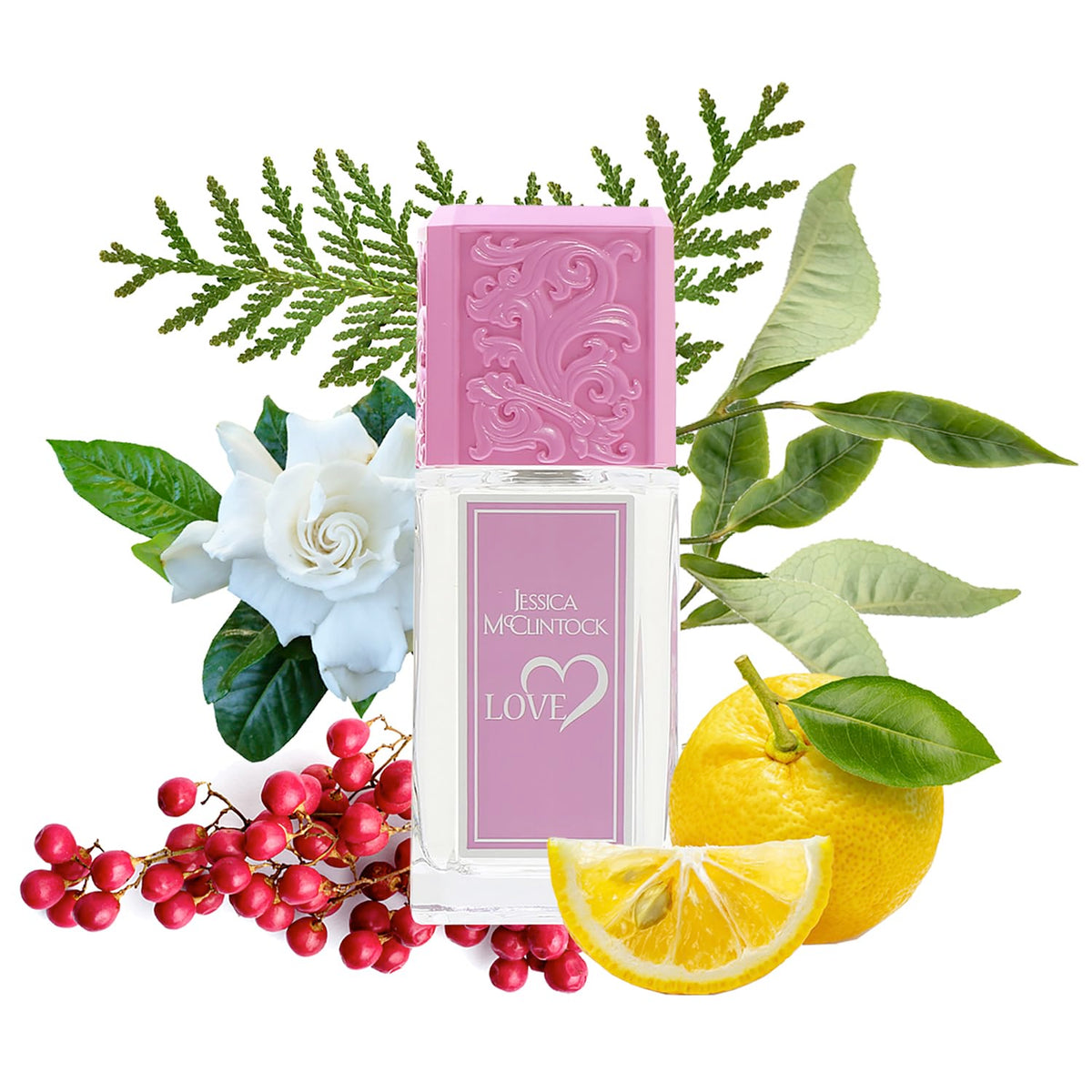 Jessica McClintock Love Eau de Parfum Spray for Women, 3.4 oz