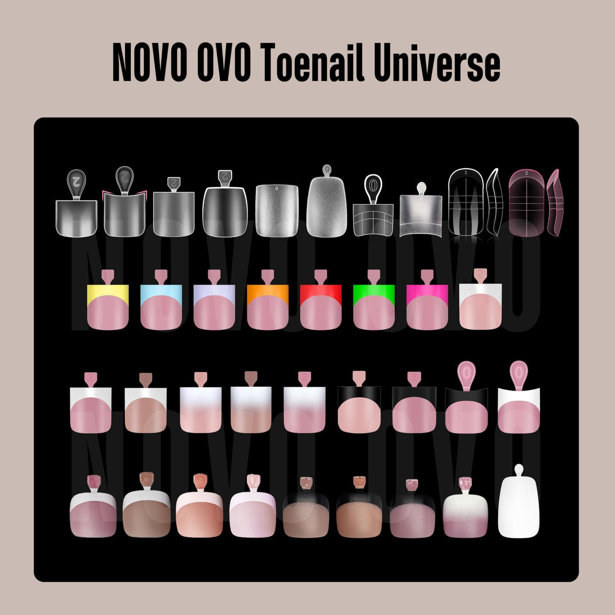NOVO OVO Toenail Tips for DIY Pedicures