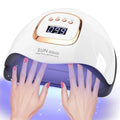 380W UV LED Nail Lamp with 81 Beads, 4 Timers & Sensor