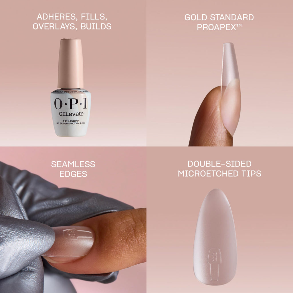 OPI GELevate 4-in-1 Vegan Nail Builder Gel, 15 mL