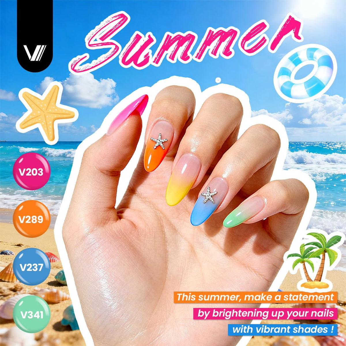 VANREESA Gel Nail Polish for DIY Manicures