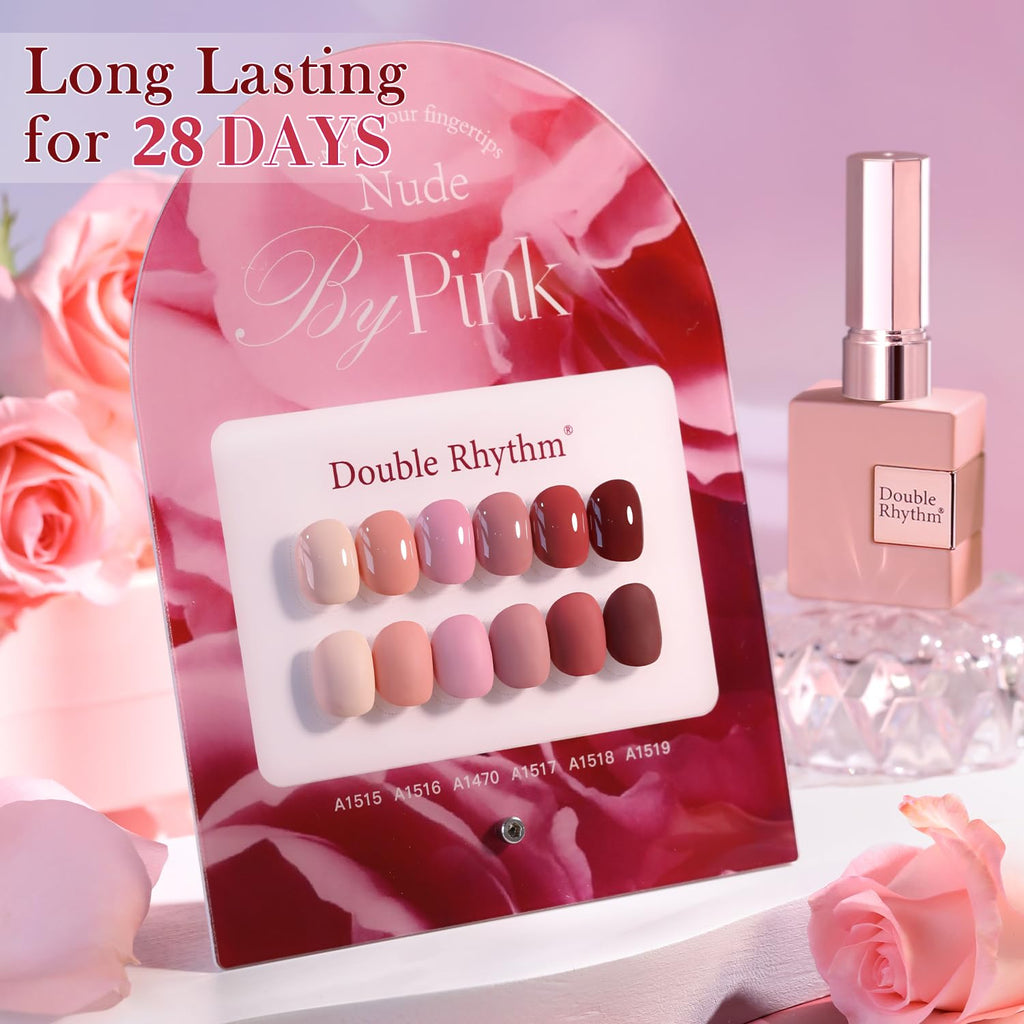Double Rhythm 6-Piece 15 mL Gel Polish Set