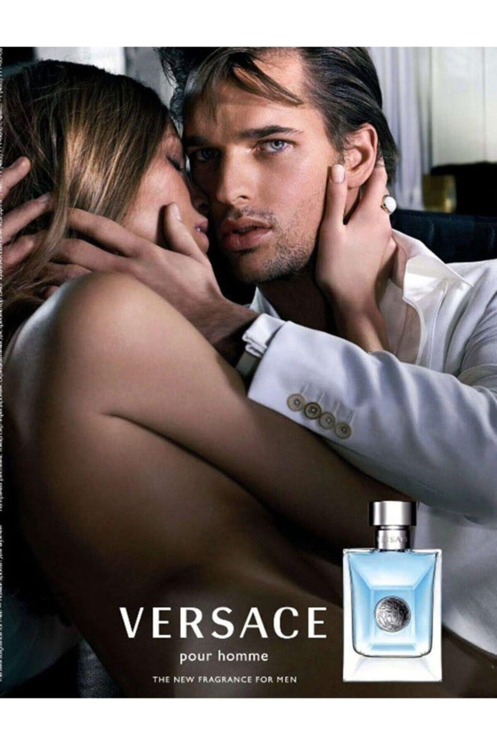 Versace Pour Homme Eau de Toilette Spray for Men, 200 ml