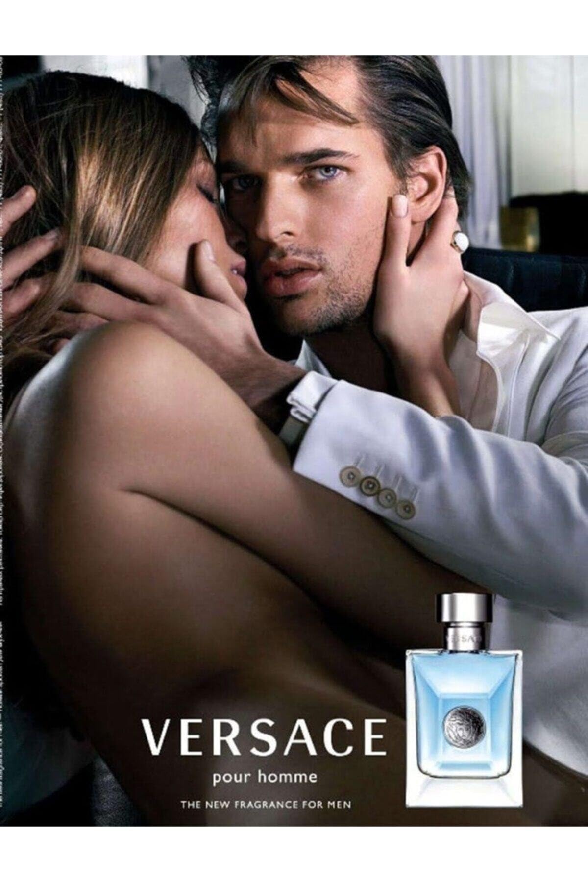 Versace Pour Homme Eau de Toilette Spray for Men, 200 ml