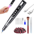 Mosugia 35000RPM Cordless Nail Drill with UV Lamp