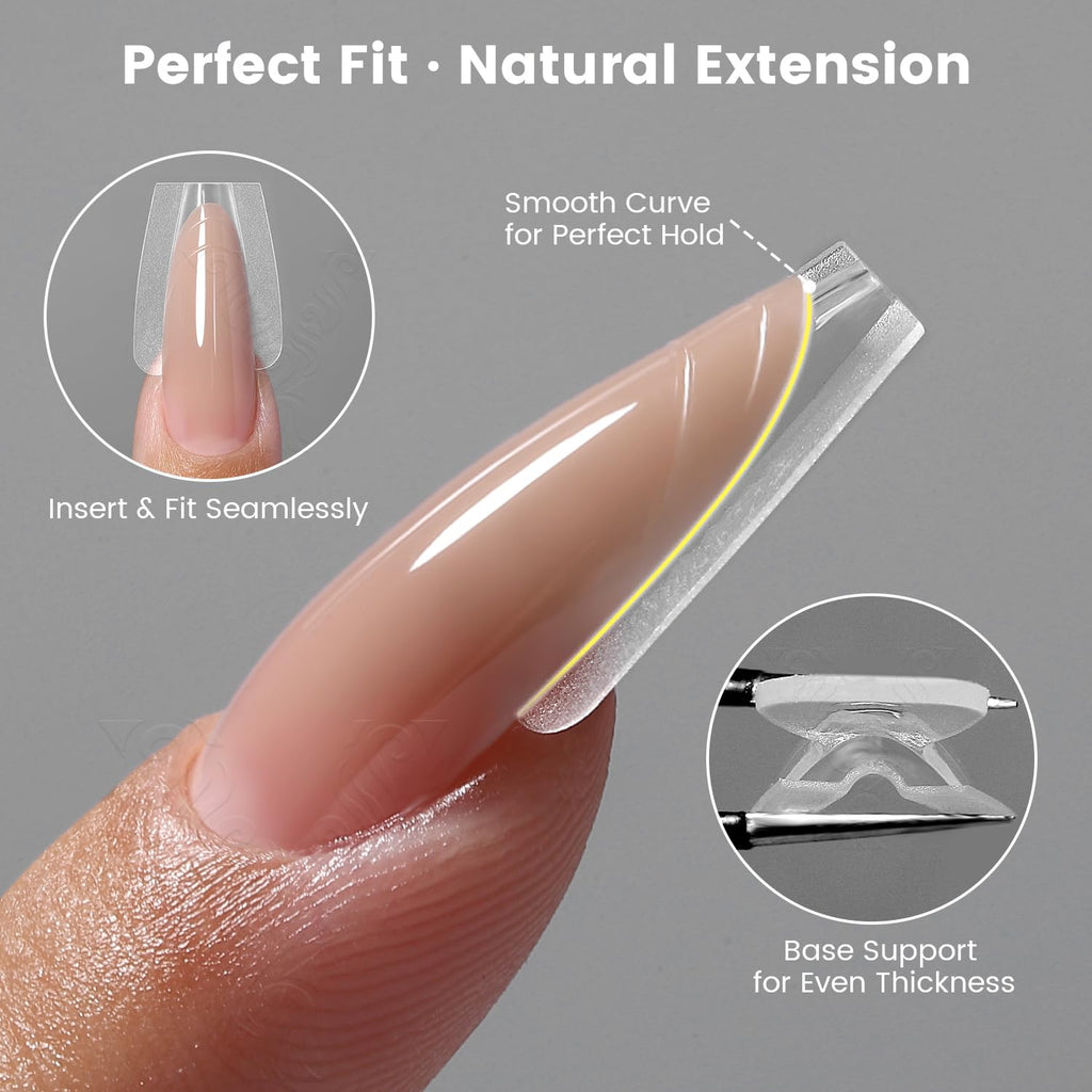 YOKEFELLOW Original Sandwich Nail Extension Dual Forms