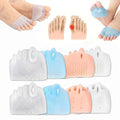 4 Sets Silicone Toe Separators for Bunion Relief and Everyday Comfort
