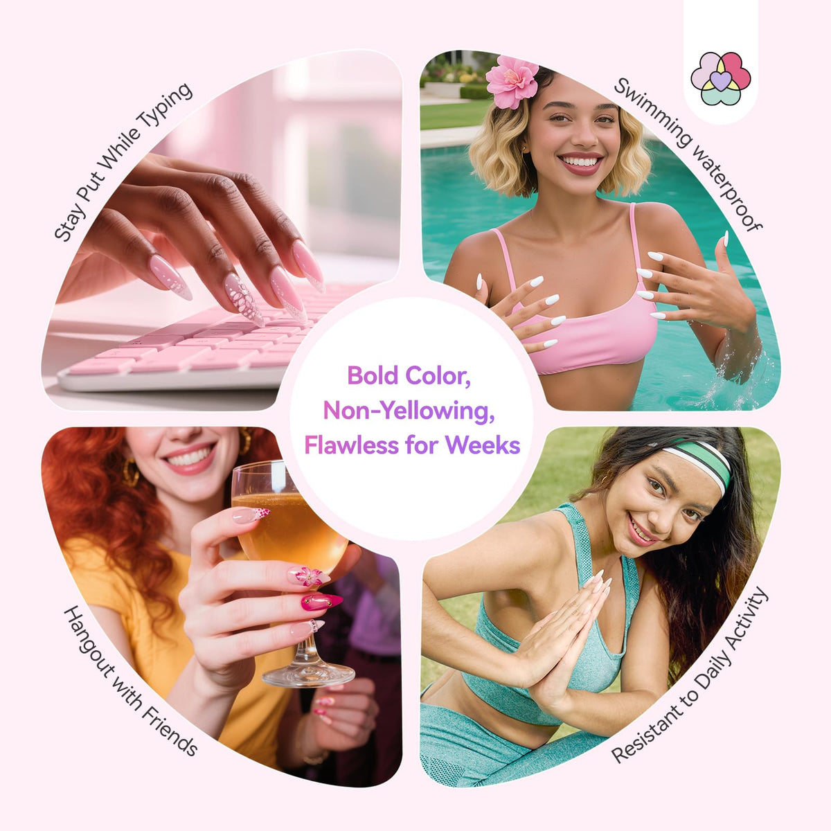 SAVILAND Acrylic Nail Powder Set for Nail Art