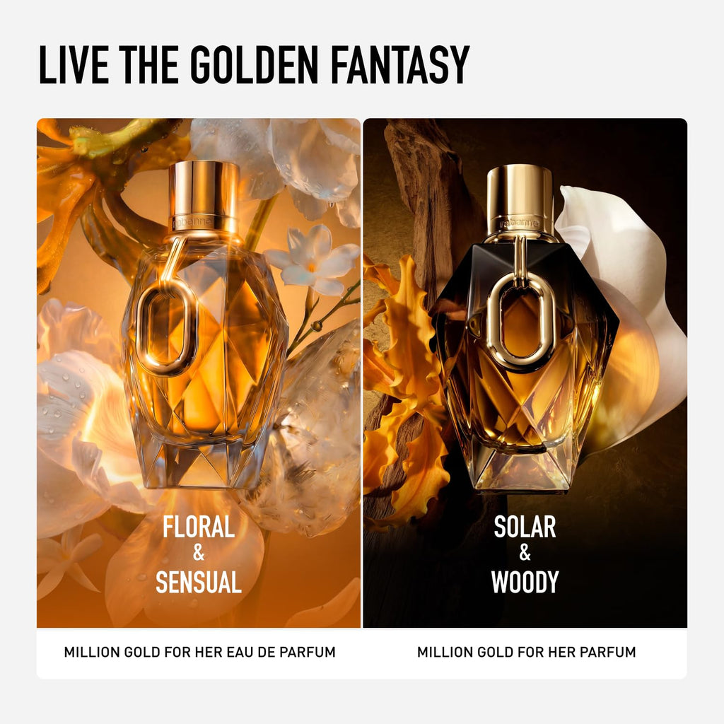 Rabanne Million Gold For Her Refillable Eau de Parfum