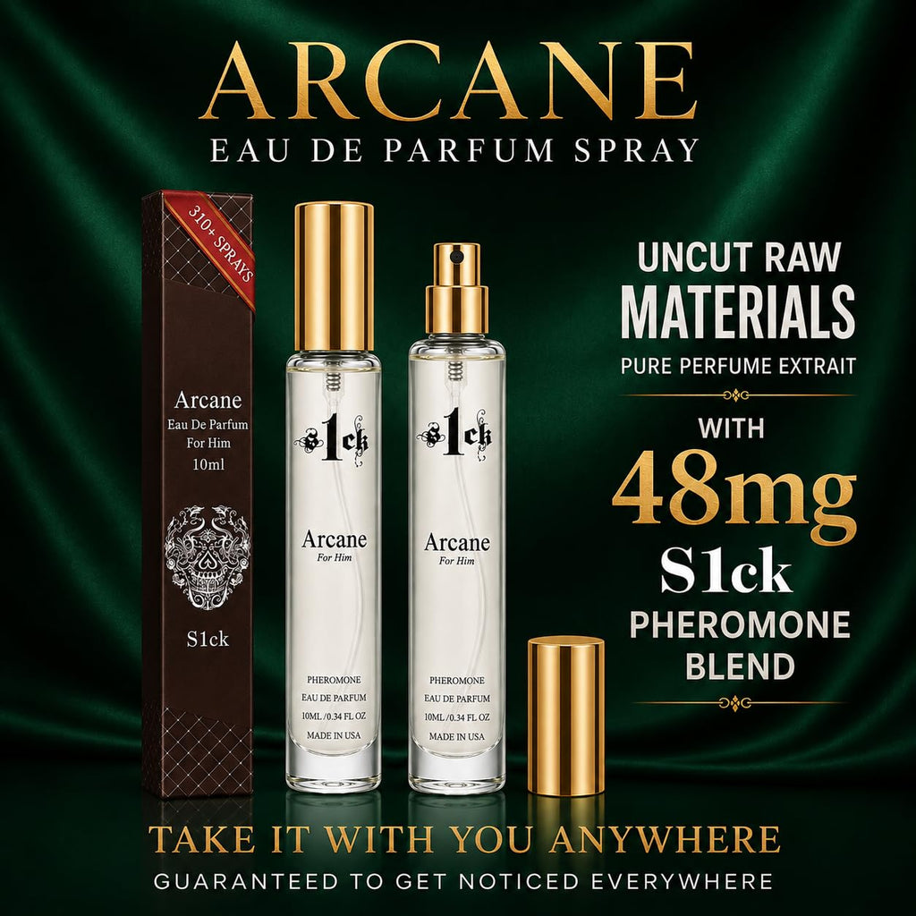 Arcane Pheromone-Infused Cologne for Men, Pineapple Scent, 10ml