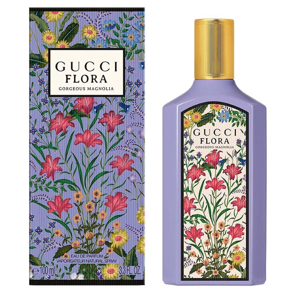 Gucci Flora Gorgeous Magnolia Eau de Parfum Refillable Spray for Women