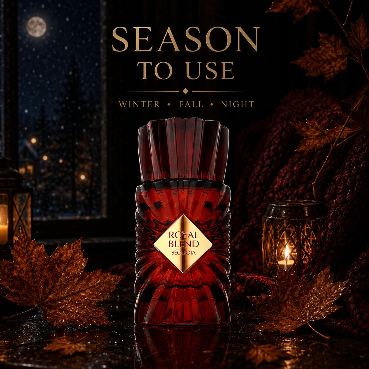 French Avenue Royal Blend Sequoia Unisex Extrait de Parfum, 3.4 Fl Oz
