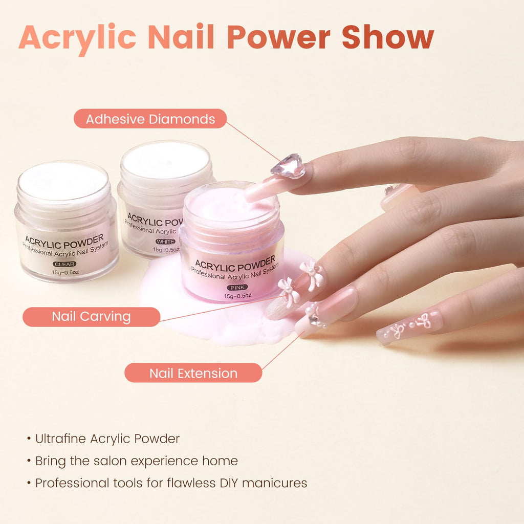 Practice Nail Hand Kit for Nail Extension and Nail Art Training