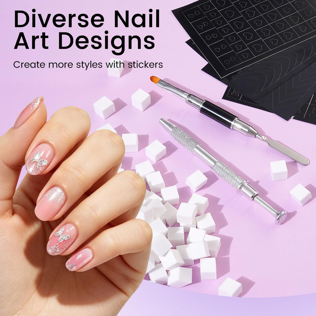 Patting Ombre Gel Polish Palette Kit with 70 Colors and Nail Art Tools