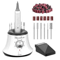 MelodySusie Electric Nail Drill with Foot Pedal and Bit Storage