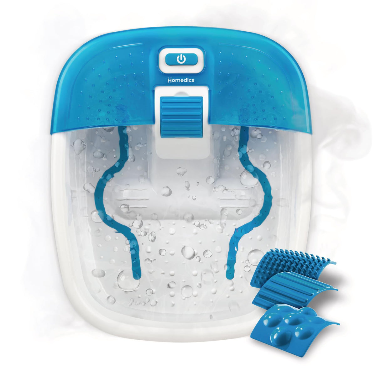 HoMedics Bubble Bliss Deluxe Foot Spa with Heat Maintenance and Bubble Massage