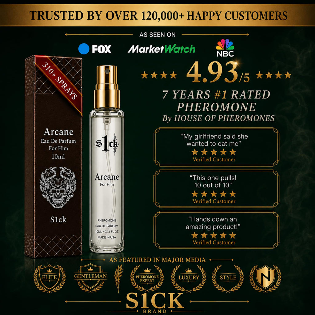 Arcane Pheromone-Infused Cologne for Men, Pineapple Scent, 10ml
