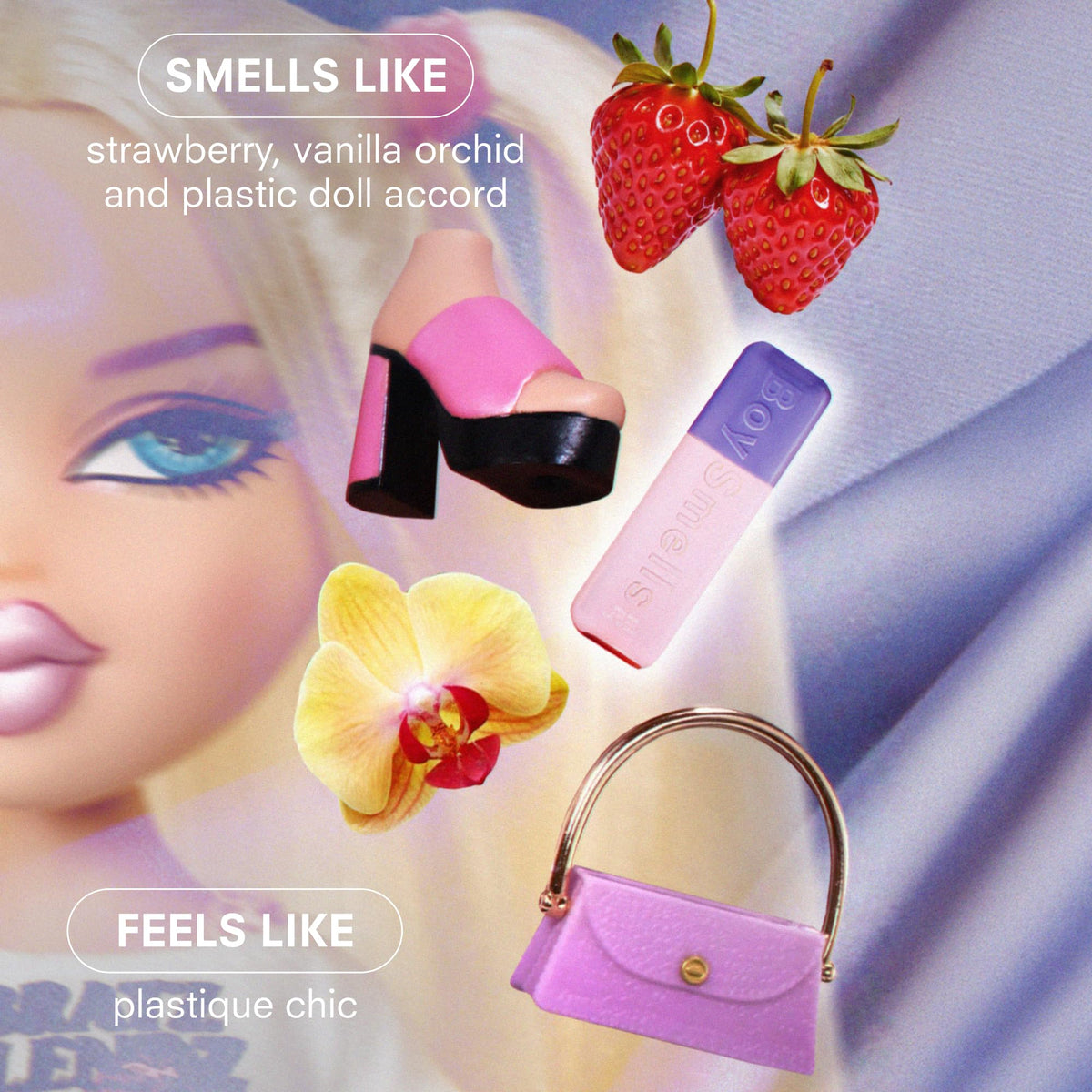 Boy Smells x Bratz Doll Mist Body Mist, Strawberry Vanilla Orchid