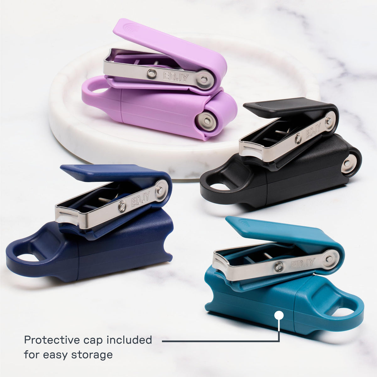 EDJY Fingernail Cutter - Precision Stainless Steel Nail Clipper