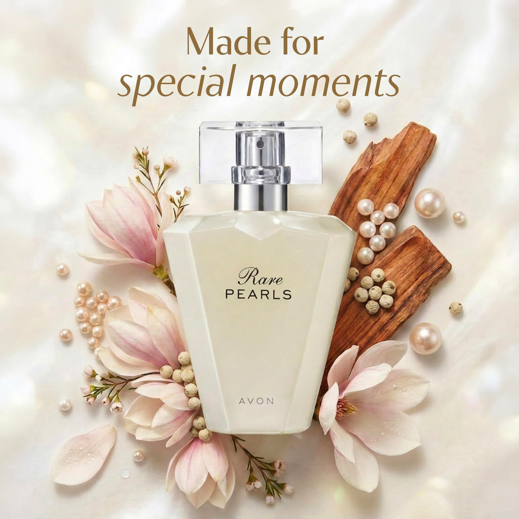 AVON Rare Pearls Eau de Parfum Spray for Women, Floral, 1.7 Fl Oz