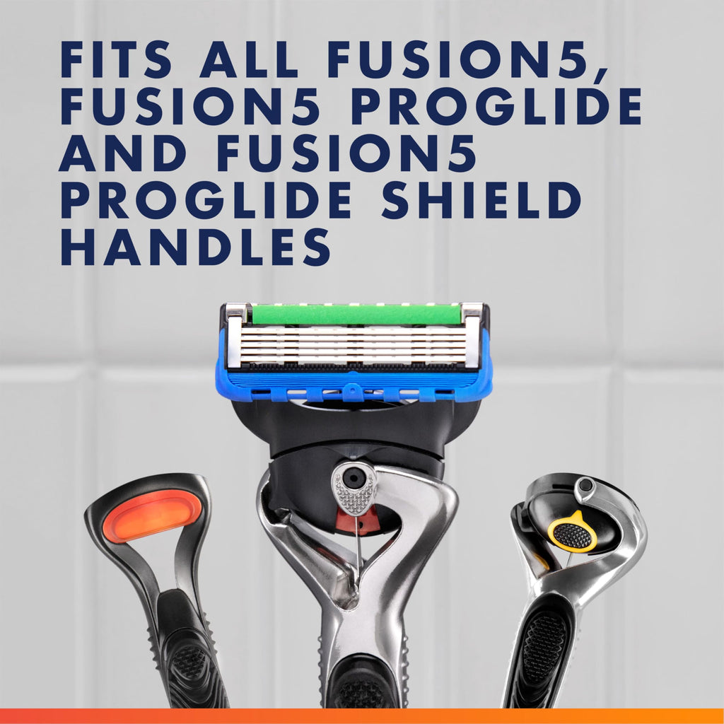 Gillette Fusion5 and ProGlide Men's Razor Blade Refills, 5-Blade Cartridges