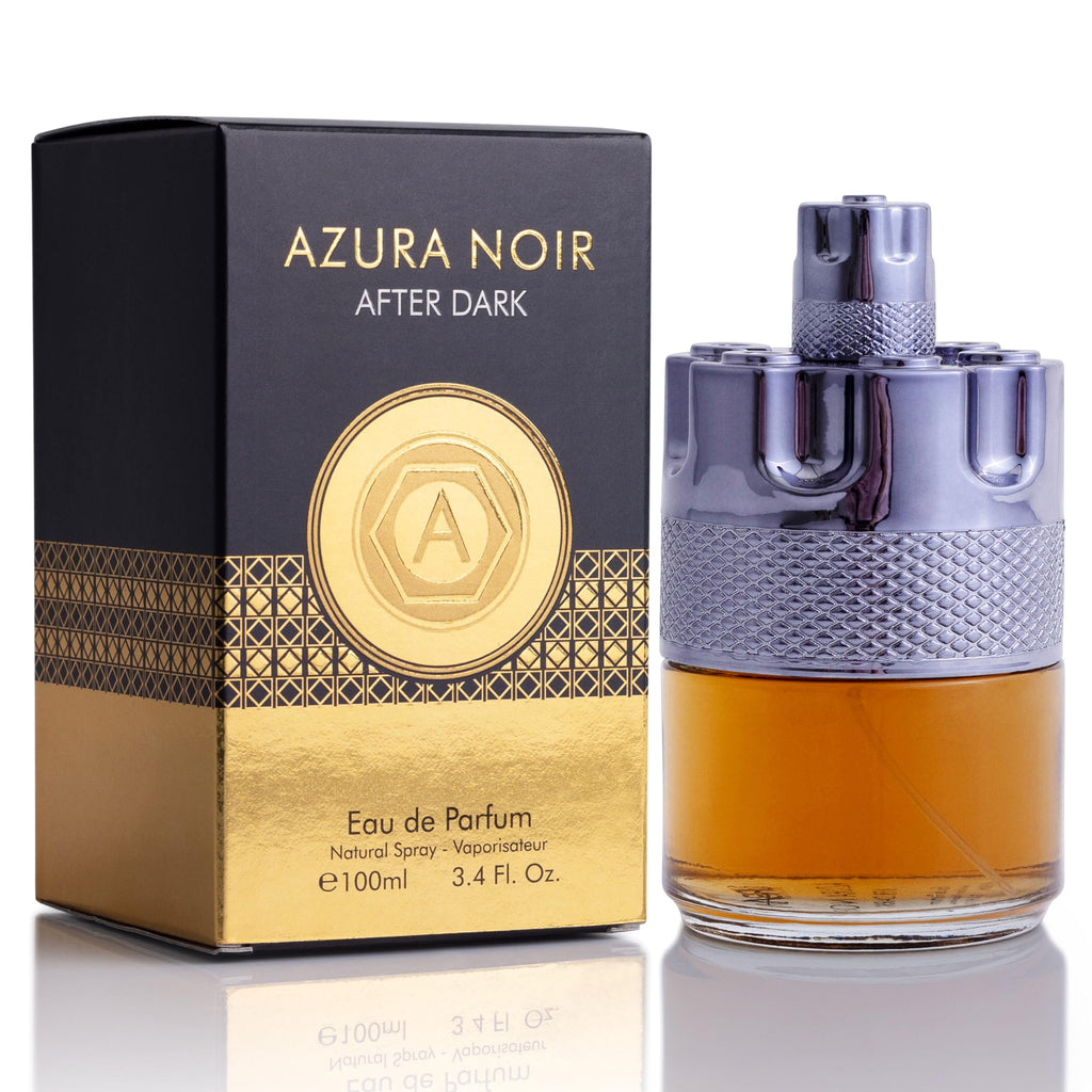 Azura Noir After Dark Eau De Parfum for Men, Woody Spicy Fragrance