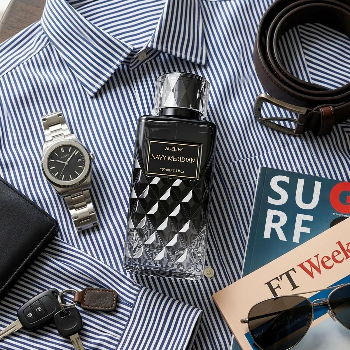 Alcohol-Free Long-Lasting Cologne for Men, 100ml