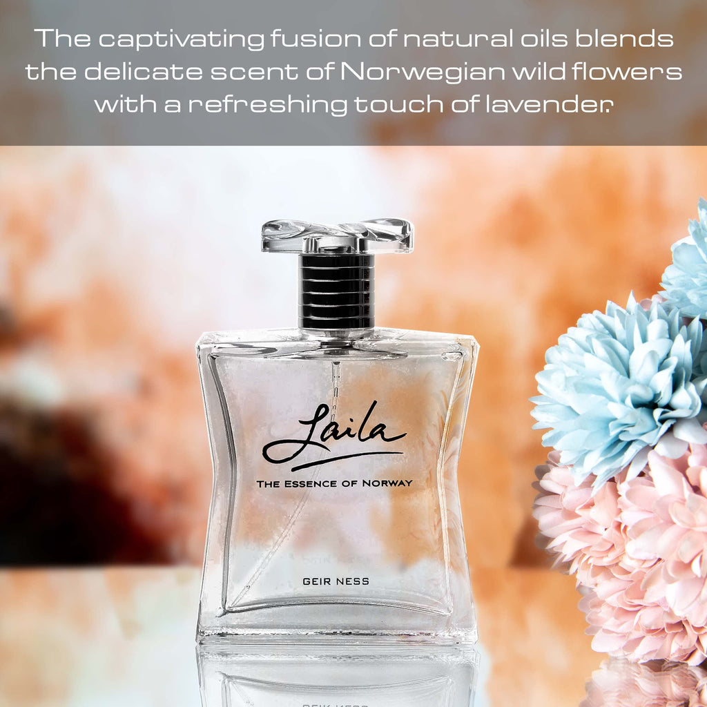 Geir Ness Laila Eau de Parfum Spray for Women, 3.4 oz