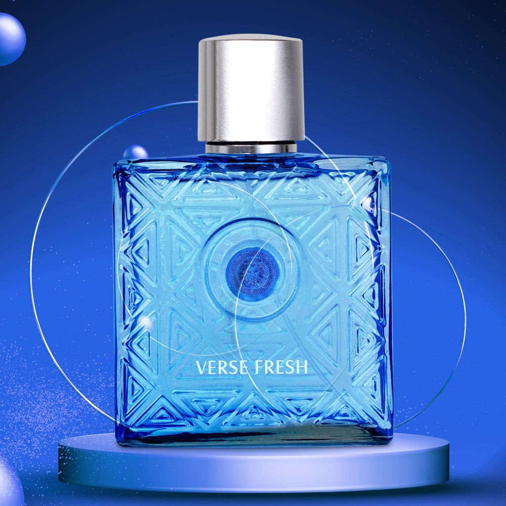 NovoGlow Verse Fresh for Men Eau de Parfum Spray, 3.4 Fl Oz