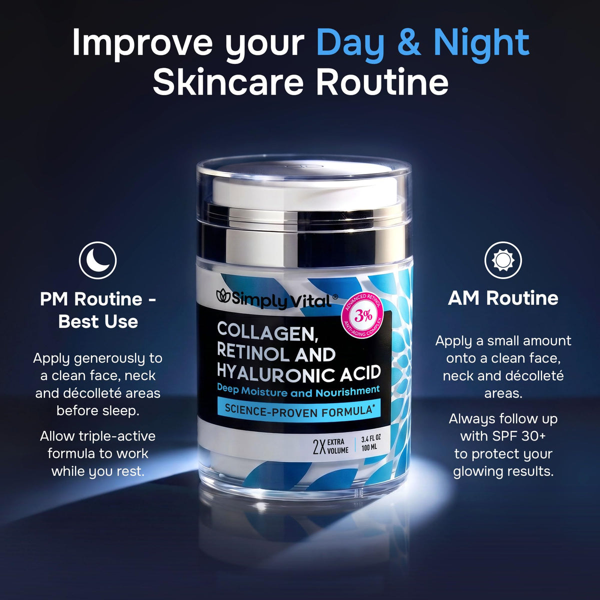 SimplyVital Anti-Aging Facial Skincare
