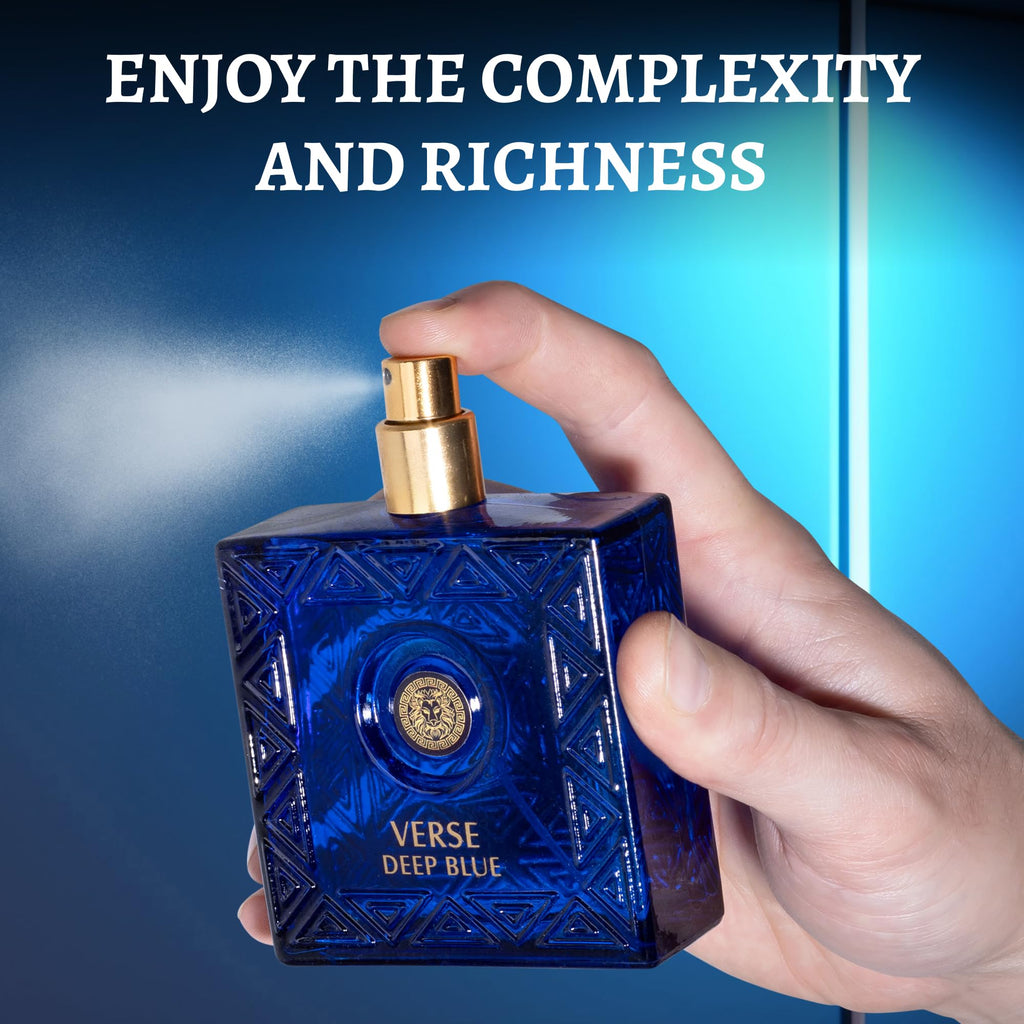 NovoGlow Verse Deep Blue Eau de Parfum Spray for Men