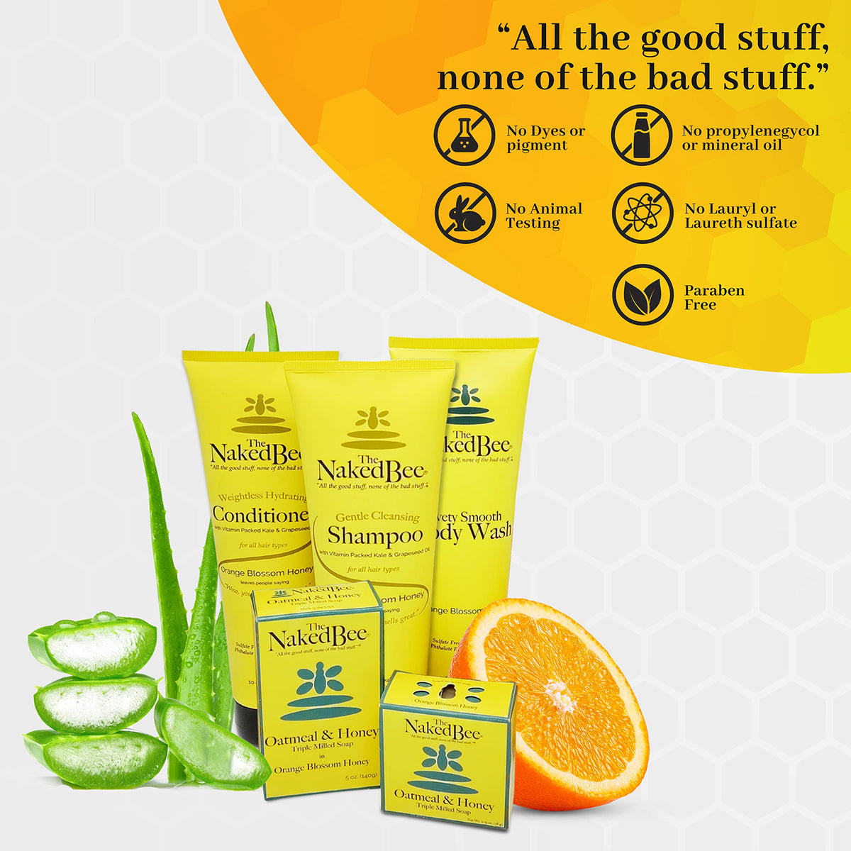 The Naked Bee Honey Hand Cream with Ceramide 3