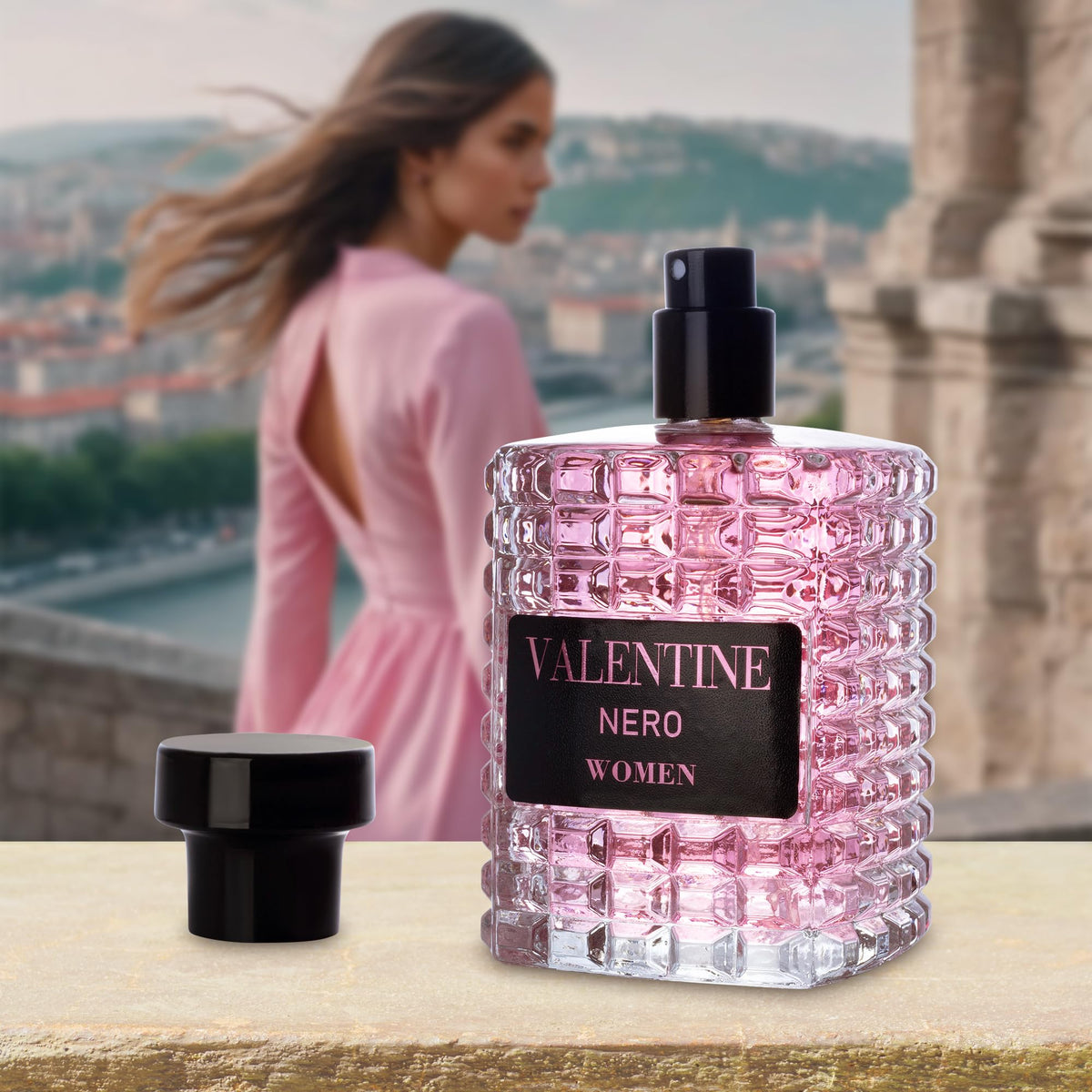 URBAN COLLECTION Valentine Eau de Parfum for Women, Amber Floral, 100ml