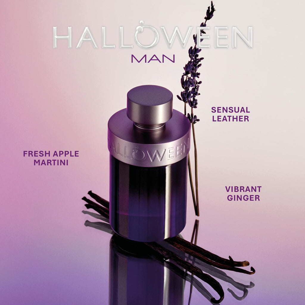 Halloween Man Eau de Toilette for Men, Fresh Oriental Woody Fragrance