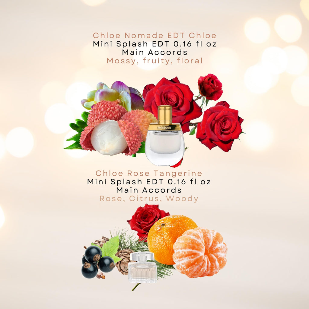 Chloé Perfume for Women Mini Variety Gift Set, 4-Piece Splash Collection