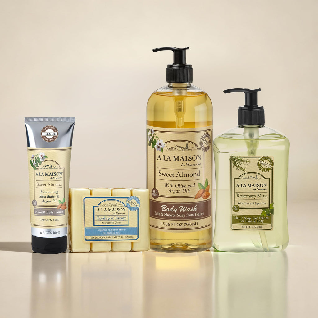A LA MAISON French Liquid Hand Soap, Fresh Sea Salt, 3 Pack, 16.9 Fl Oz