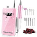 COSYGLOW Portable Cordless Electric Nail Drill Kit